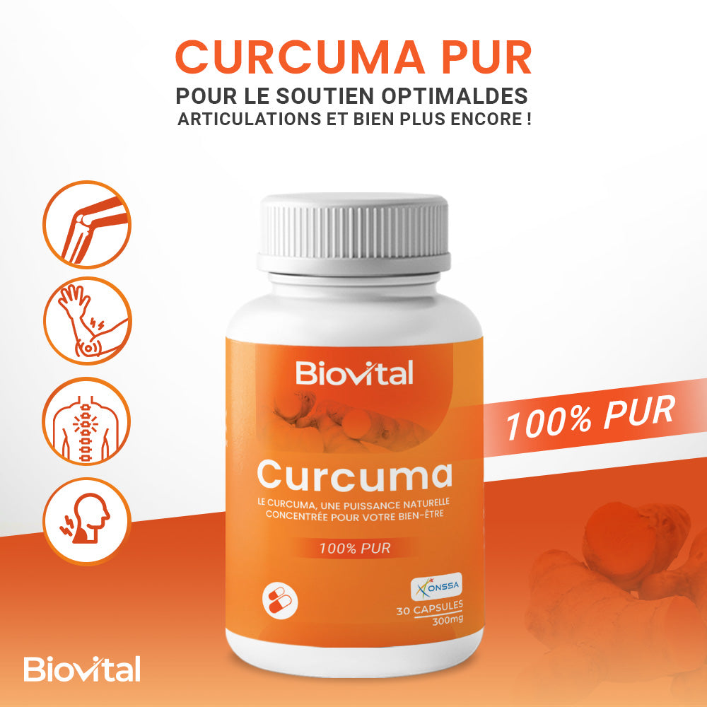 Le curcuma pur